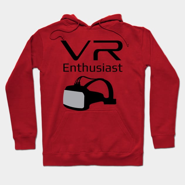 VR Enthusiast Hoodie by 7-Bit Gaming